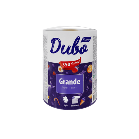 Полотенца целлюлозные "Диво Premio GRANDE",  1 рул., 2-х шар. Рц DvPrGr12 фото