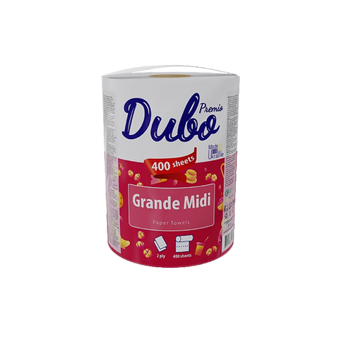 Полотенца целлюлозные "Диво Premio GRANDE MIDI", 1 рул., 2-х шар. Рц DvPrGr12_400 фото