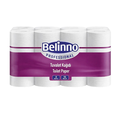 Туалетний папір Belinno Professional, 2-шаровий 16 шт.,100% целюлоза 07659-74 фото