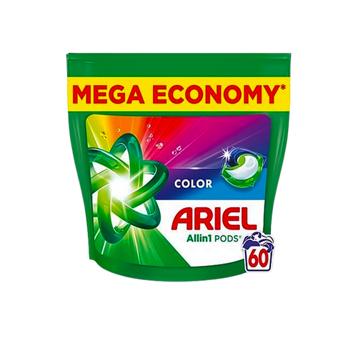 Капсули для прання Ariel Pods All-in-1 Color для кольорових речей 60 шт ARL565981 фото
