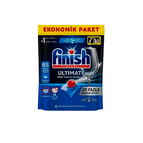 Таблетки для посудомоечной машины Finish Ultimate All in 1, 65 шт FN101 фото