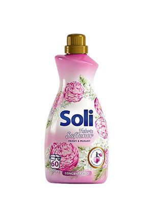 Концентрований кондиціонер для прання SOLI Півонія&Коквалія 1,5 л kkpPK1.5 фото