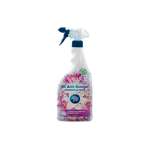 Засіб для чищення ванни та туалету Ambi Pur WC Active Reiniger Botanical Fragrances Білі квіти, 750 мл AP113 фото