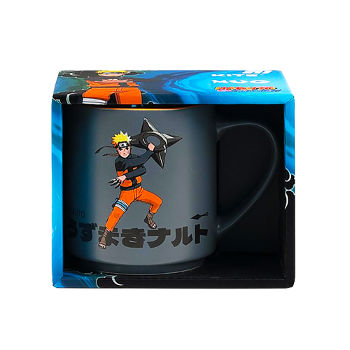 Чашка Naruto 350мл серая KT11 фото