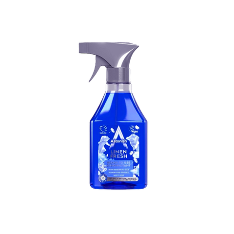 Універсальний дезінфікуючий спрей без хлору Astonish Linen Fresh, 550 мл AST15 фото